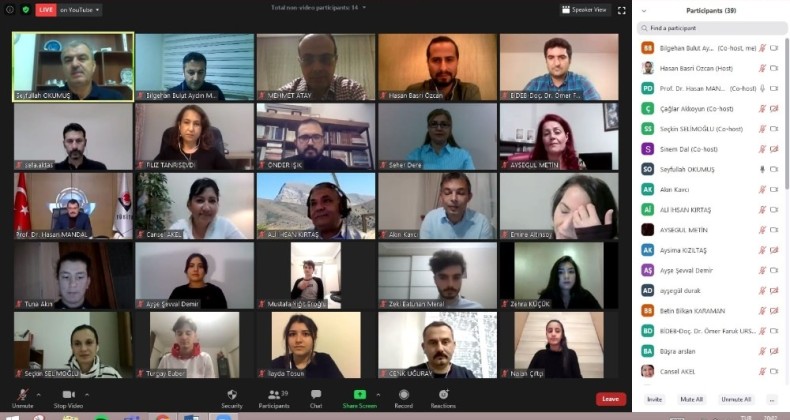 Aydın’da TÜBİTAK projeleri yaygınlaştırma e-konferansı düzenlendi