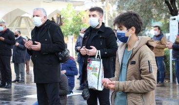 Aydın’daki camilerde yağmur duası yapıldı