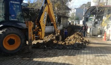 Aydın’ın altyapısı Büyükşehir’in çalışmalarıyla yenileniyor