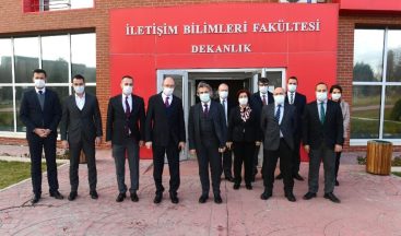 Bakan Yardımcısı Demircan, Rektör Erdal’ı ziyaret etti