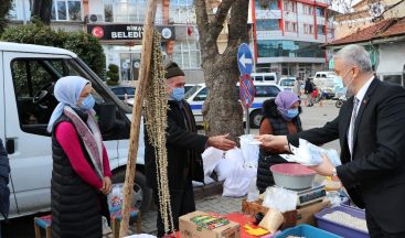 Başkan Biçer’den esnafa ‘Maske, nesafe ve hijyen’ desteği