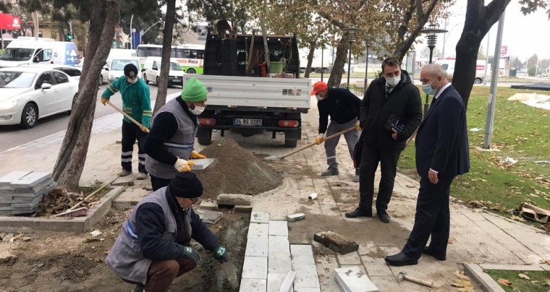 Gebze Anibal Kavşağı Peyzaj Çalışmaları Devam Ediyor