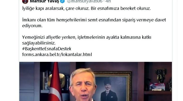 Başkan Çerçioğlu, Ankara Büyükşehir Belediye Başkanı Yavaş’ın çağrısına destek çıktı