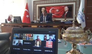 Başkan Gürkan Afet Riski Azaltma ve Deprem toplantısında konuştu