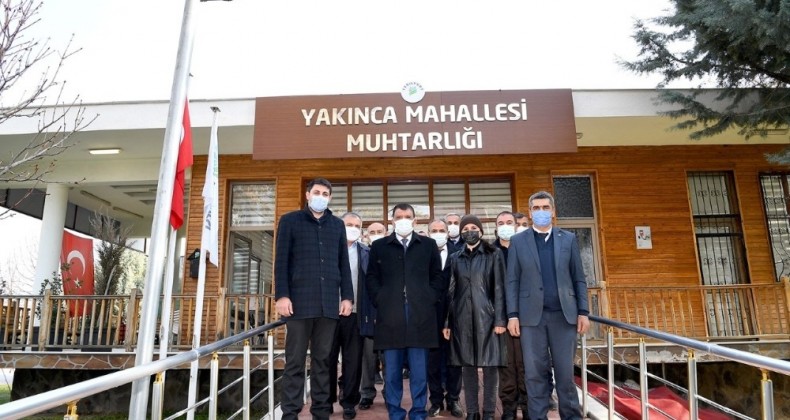 Başkan Gürkan’dan Yakınca Mahallesine ziyaret