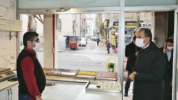 Başkan Kılınç, Atatürk Caddesi esnafını ziyaret etti