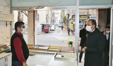 Başkan Kılınç, Atatürk Caddesi esnafını ziyaret etti