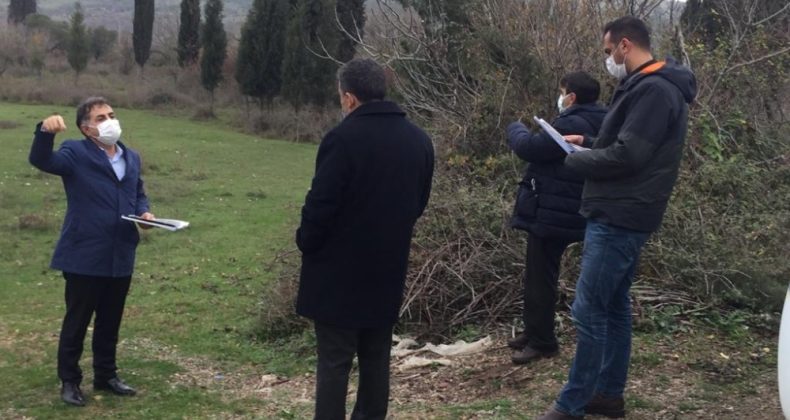 Başkan Şayir’in sözünü aldığı proje için Ankara’dan heyet geldi