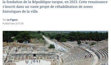 Başkan Soyer’in Smyrna Antik Tiyatrosu açıklaması dünya basınında