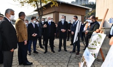 Başkan Zorluoğlu yeni otogar alanında incelemelerde bulundu