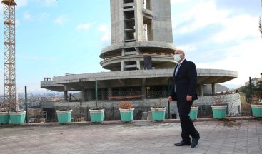 Başkent’te cumhuriyetin 100. yılını temsilen Cumhuriyet Kulesi inşa ediliyor