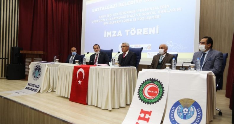 Battalgazi Belediyesi’nden personeline toplu sözleşme müjdesi