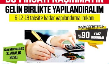 Bayburt Belediyesi’nden borç yapılandırma imkânı