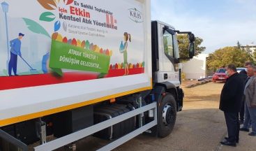 Kilis Belediye araç filosuna 8 araç daha katıldı