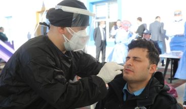 Belediye çalışanlarına korona testi