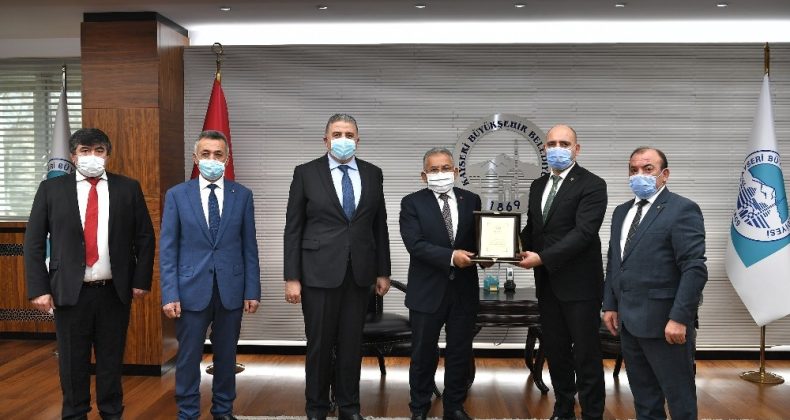 Borsa yönetiminden Büyükkılıç’a teşekkür ziyareti