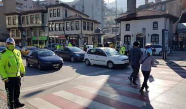 Bursa’da emniyetten yaya öncelikli denetim