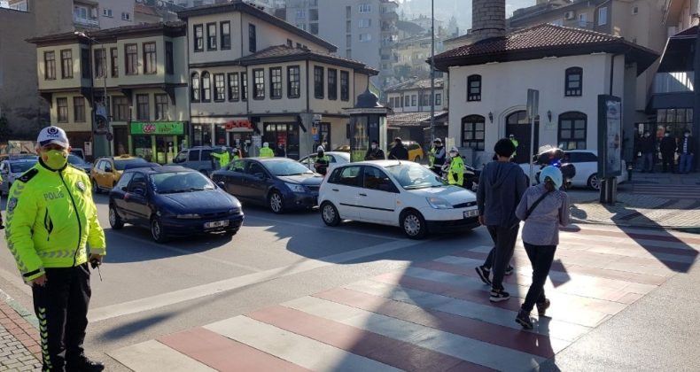 Bursa’da emniyetten yaya öncelikli denetim