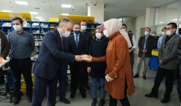 Bursa’da postacılara vitamin desteği