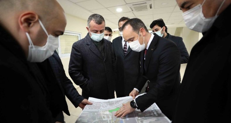 Büyükakın, zabıta ve ulaşım dairelerinin yeni binalarını ziyaret etti