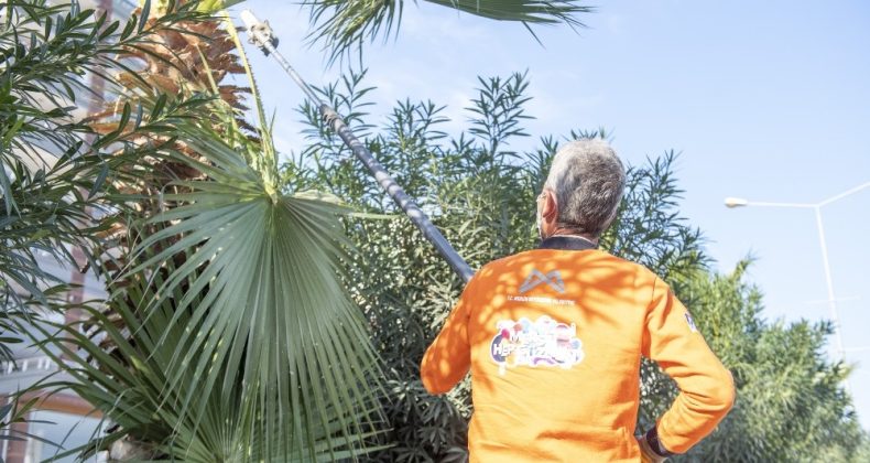 Büyükşehir Belediyesi ekipleri, sokağa çıkma yasağında da çalıştı