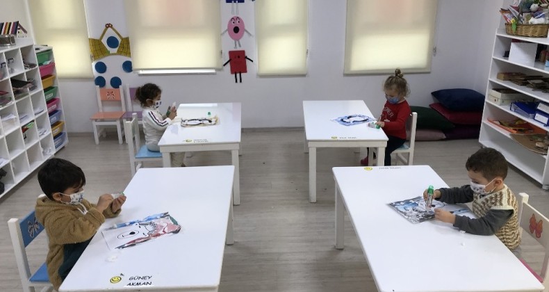 Büyükşehir Belediyesi kreşlerinde yüz yüze eğitim yeniden başladı