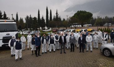 Büyükşehir sokağa çıkma kısıtlamasında hizmetlerine devam etti