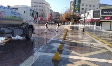 Büyükşehir temizlik çalışmalarına aralıksız devam ediyor