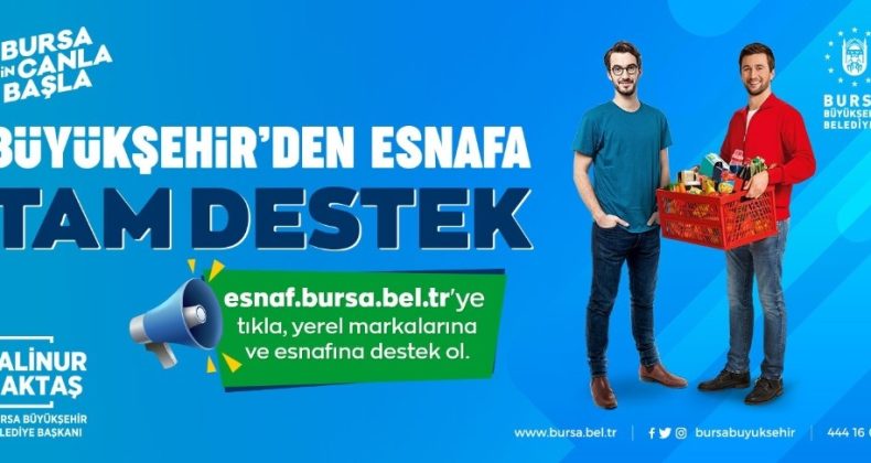 Büyükşehir’den esnafa bir destek daha