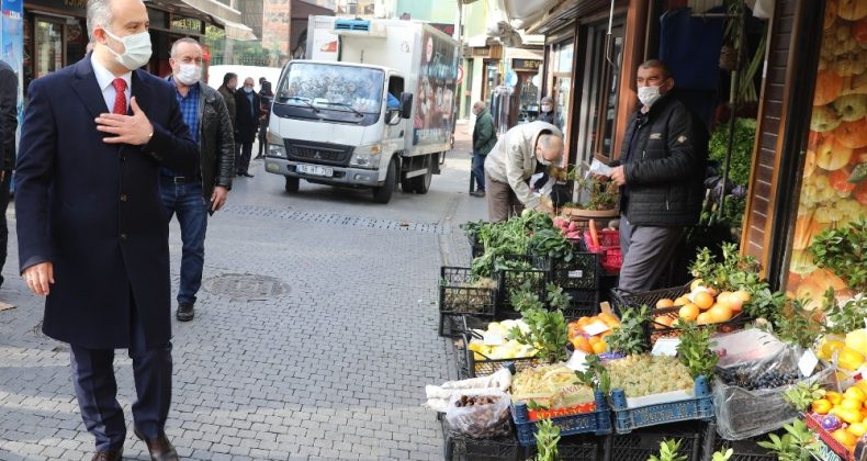 Büyükşehirden esnafa destek
