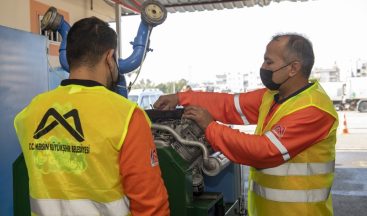 Büyükşehirin atölyesinde temizlik ve ilaçlama ekipmanları yeniden hizmete kazandırılıyor