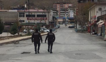 Darende sokağa çıkma kısıtlamasına uyuluyor