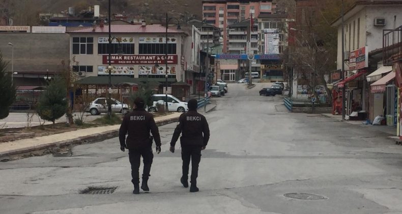 Darende sokağa çıkma kısıtlamasına uyuluyor