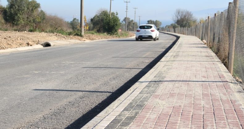 Darıca sahil parkı içindeki yol konforu arttırıldı