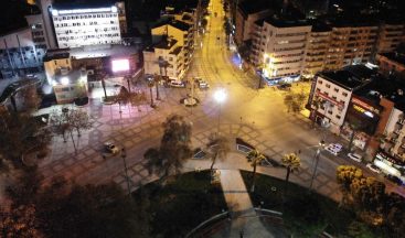 Denizli’de en sessiz yılbaşı kutlandı