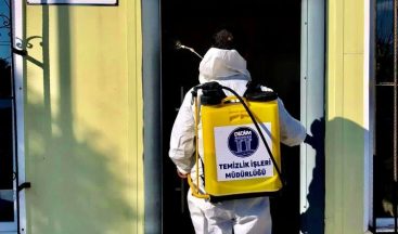 Didim’de muhtarlıklar dezenfekte edildi