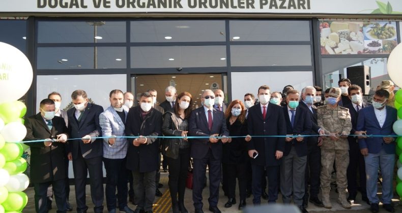 Diyarbakır’da organik ürünler pazarı açıldı