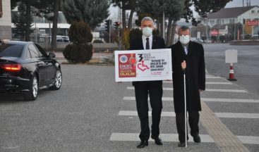 Dünya Engelliler Günü’nde farkındalık yürüyüşü