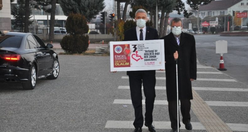 Dünya Engelliler Günü’nde farkındalık yürüyüşü