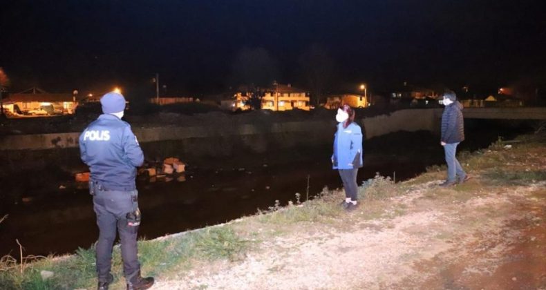 Düzce’de hava kirliliğine karşı gece denetimi yapıldı