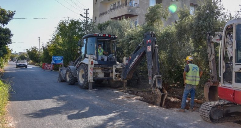 Elvanlı’daki içme suyu hattı çalışmalarında sona gelindi