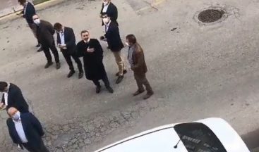 Emniyet Müdürü ile vatandaşın diyaloğu tebessüm ettirdi