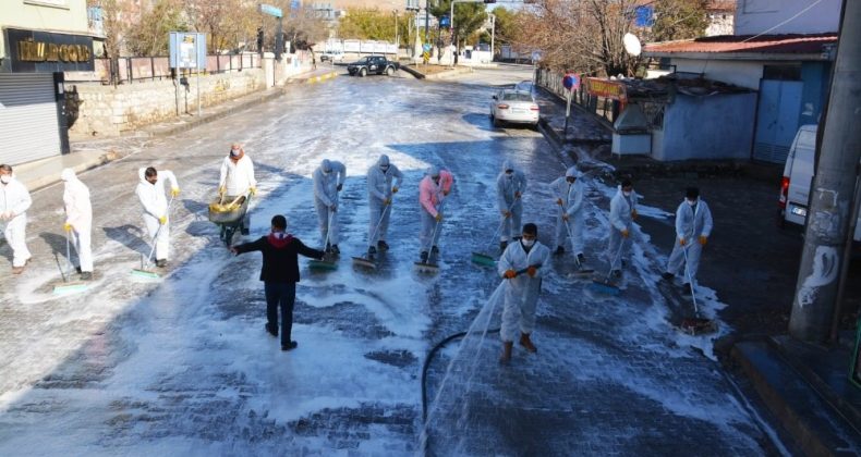 Ergani Belediyesinden temizlik seferberliği