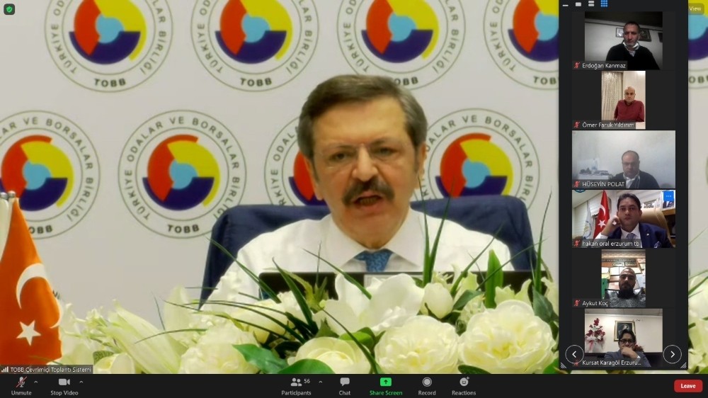 “Erzurum İş Dünyası Müşterek İstişare Toplantısı” TOBB Başkanı Hisarcıklıoğlu’nun katılımıyla gerçekleştirildi