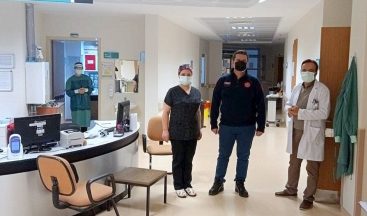 Eskişehir İl Sağlık Müdürü Prof. Dr. Uğur Bilge hasta ziyaretlerine devam ediyor