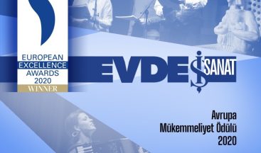 ’Evde Sanat Zamanı’ projesine Avrupa mükemmeliyet ödülü