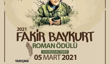 Fakir Baykurt Roman Ödülü başvuruları için geri sayım başladı