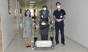 Geçirdiği felçten sonra aradığı tedaviyi Türkiye’de buldu