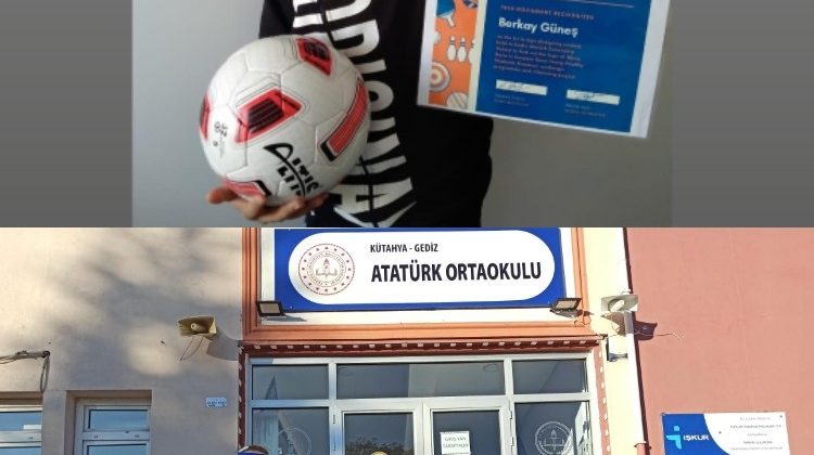Gediz Atatürk Ortaokulu’nun Erasmus projesi kabul edildi