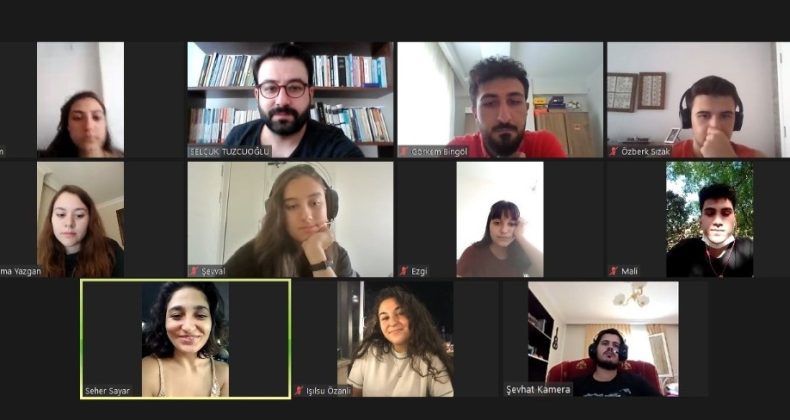 Genç tiyatrocular eğitimlerini online sürdürüyor